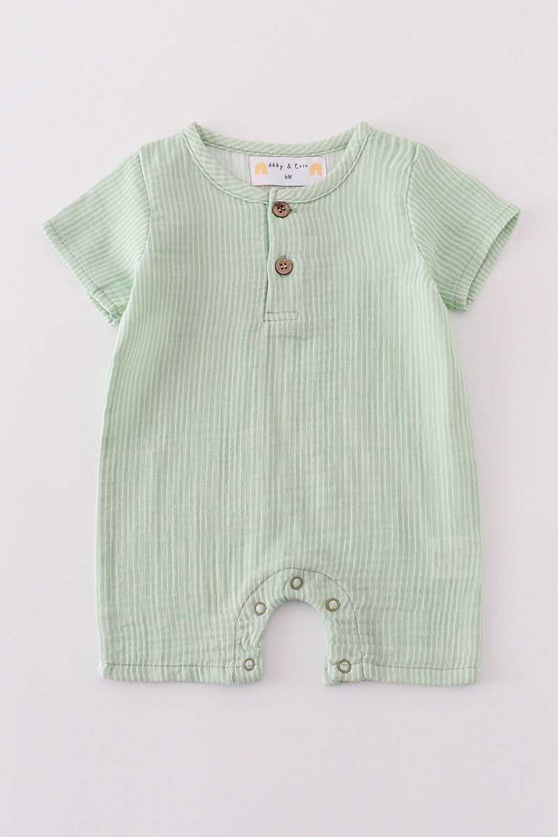 Sage Boy Romper