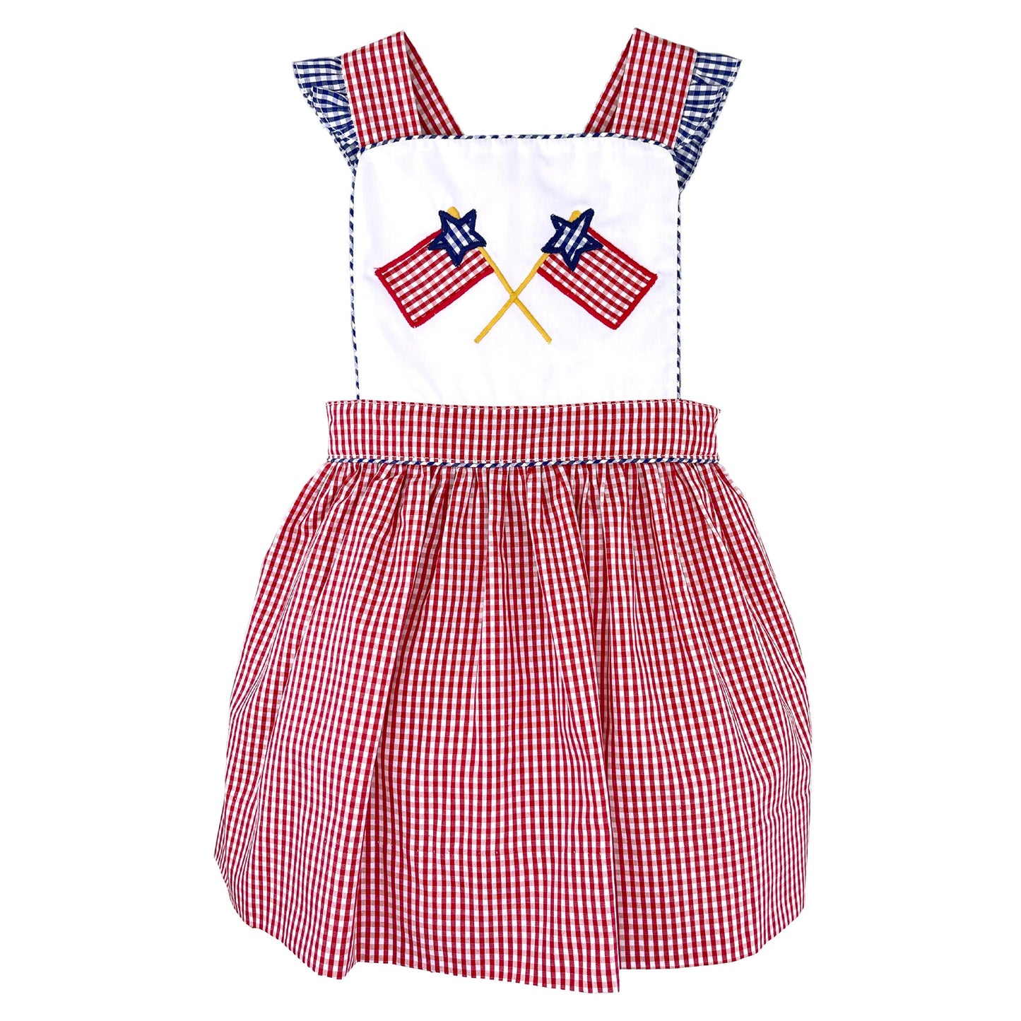 American Flag Applique Dress