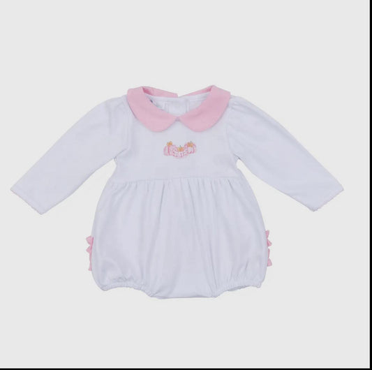 Ruffled Pumpkins Long Sleeve Bubble
