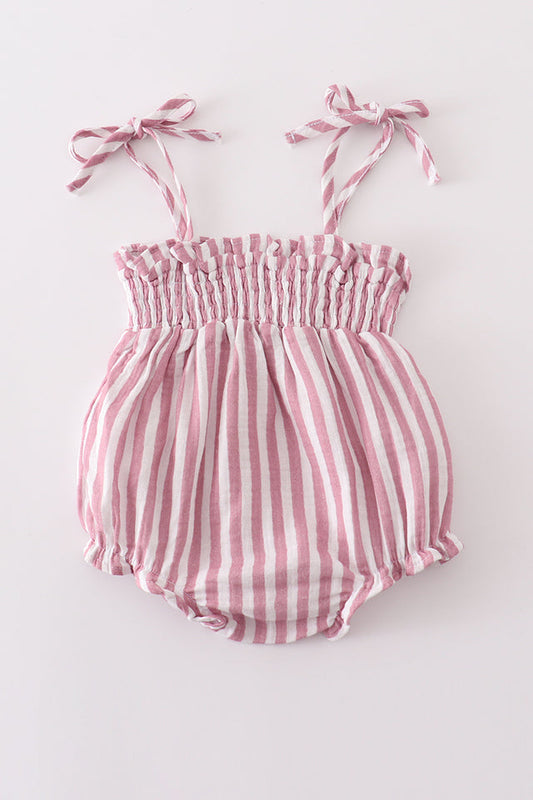 The Pink & White Striped Bubble