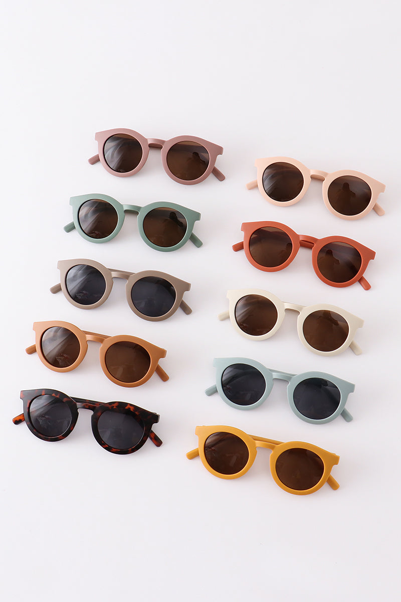 Abby & Evie Retro Round Sunglasses UV400