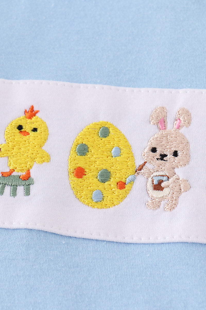 Easter Egg Embroidery Boy Set